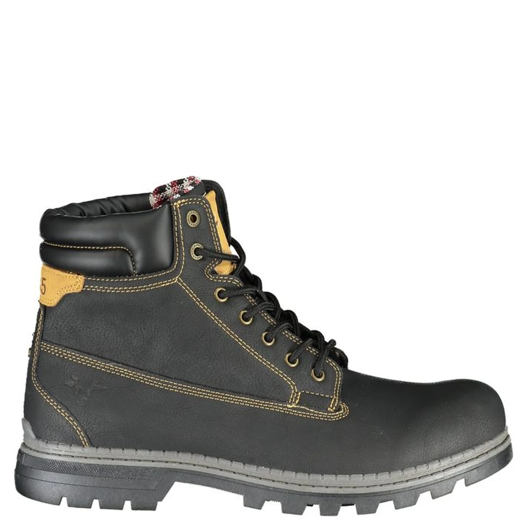 Black Polyester Ankle