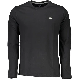 Black Cotton T-Shirt