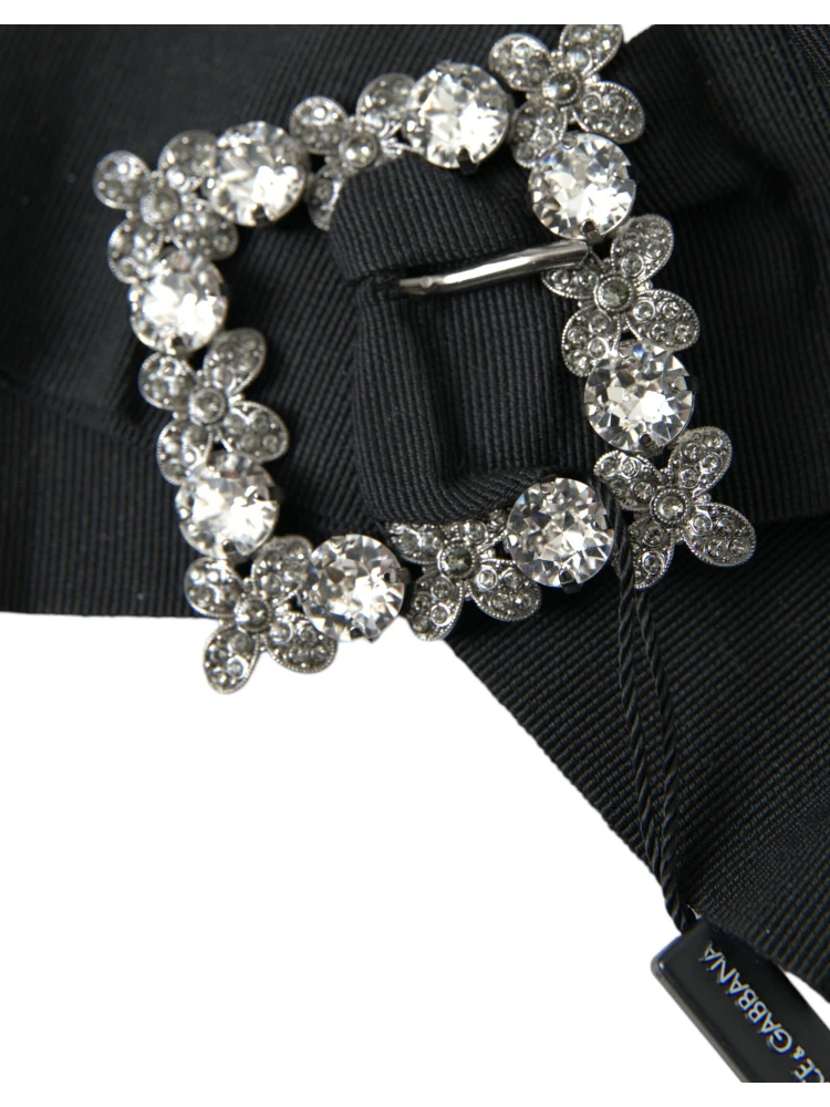 Black Swarovski Crystal Embellished Hair Clip alternative