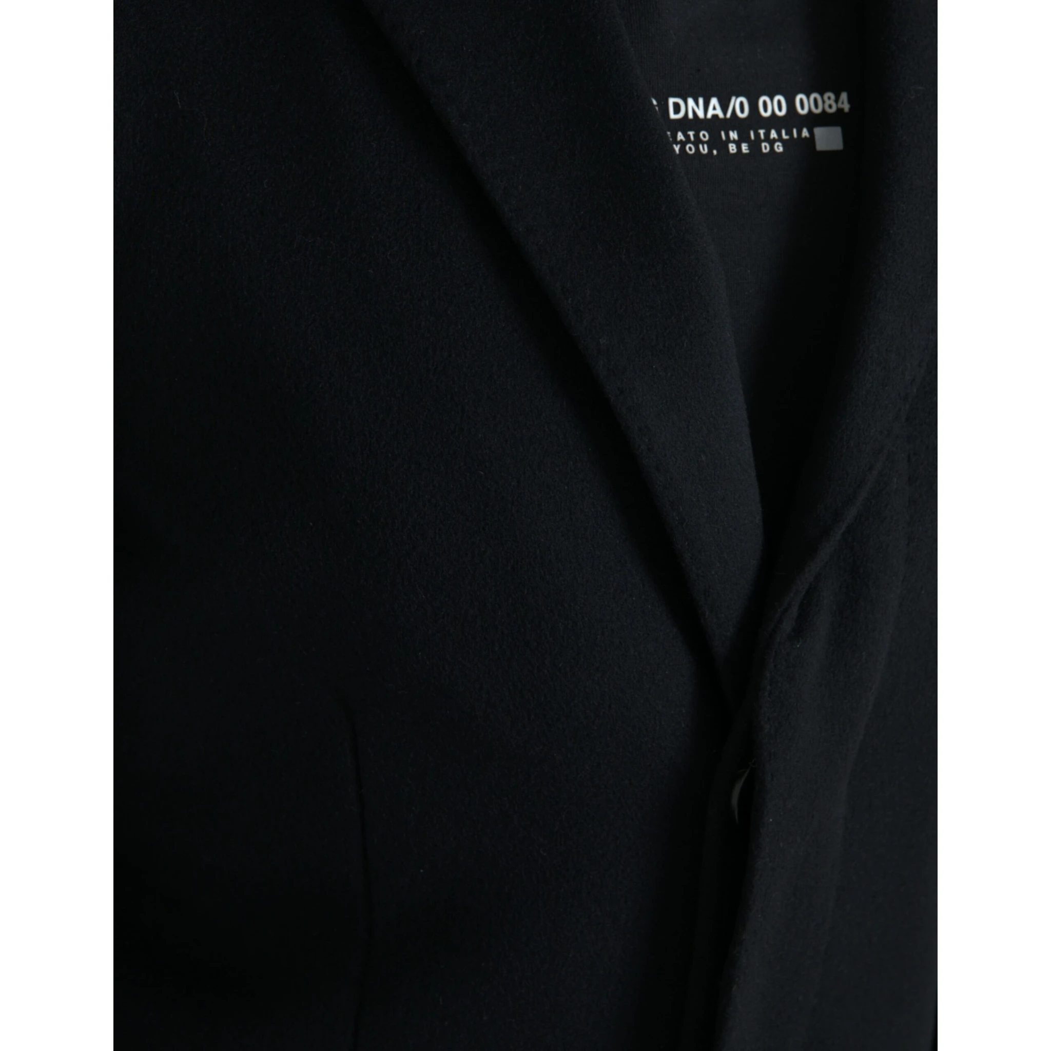 Black Single Breasted Trench Coat Jacket