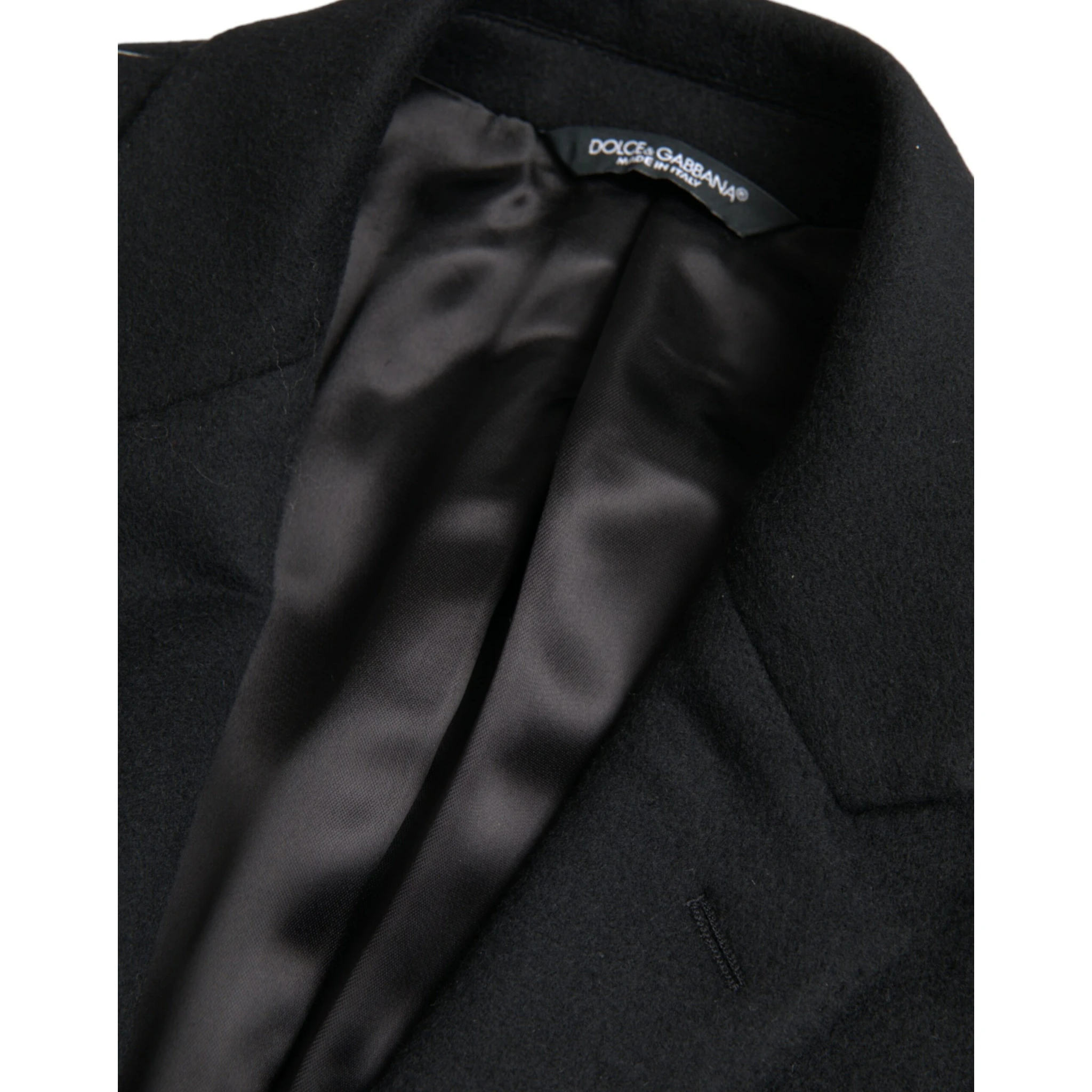 Black Single Breasted Trench Coat Jacket