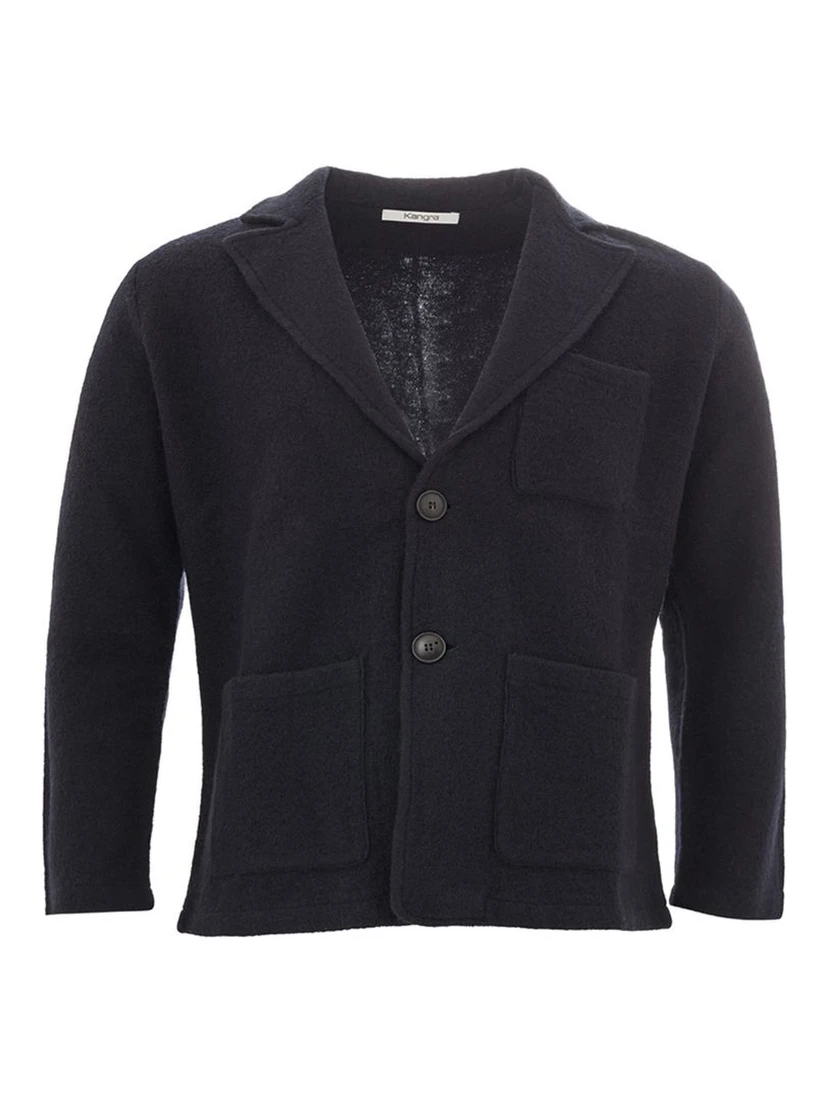 Blue Wool Blazer