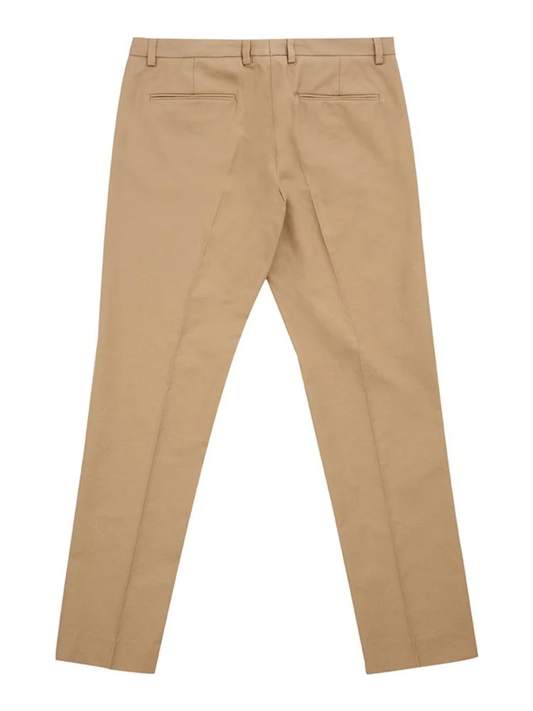 Brown Cotton Chino Pants alternative