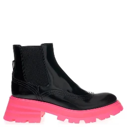 Elegant Black Leather Boots In Nero
