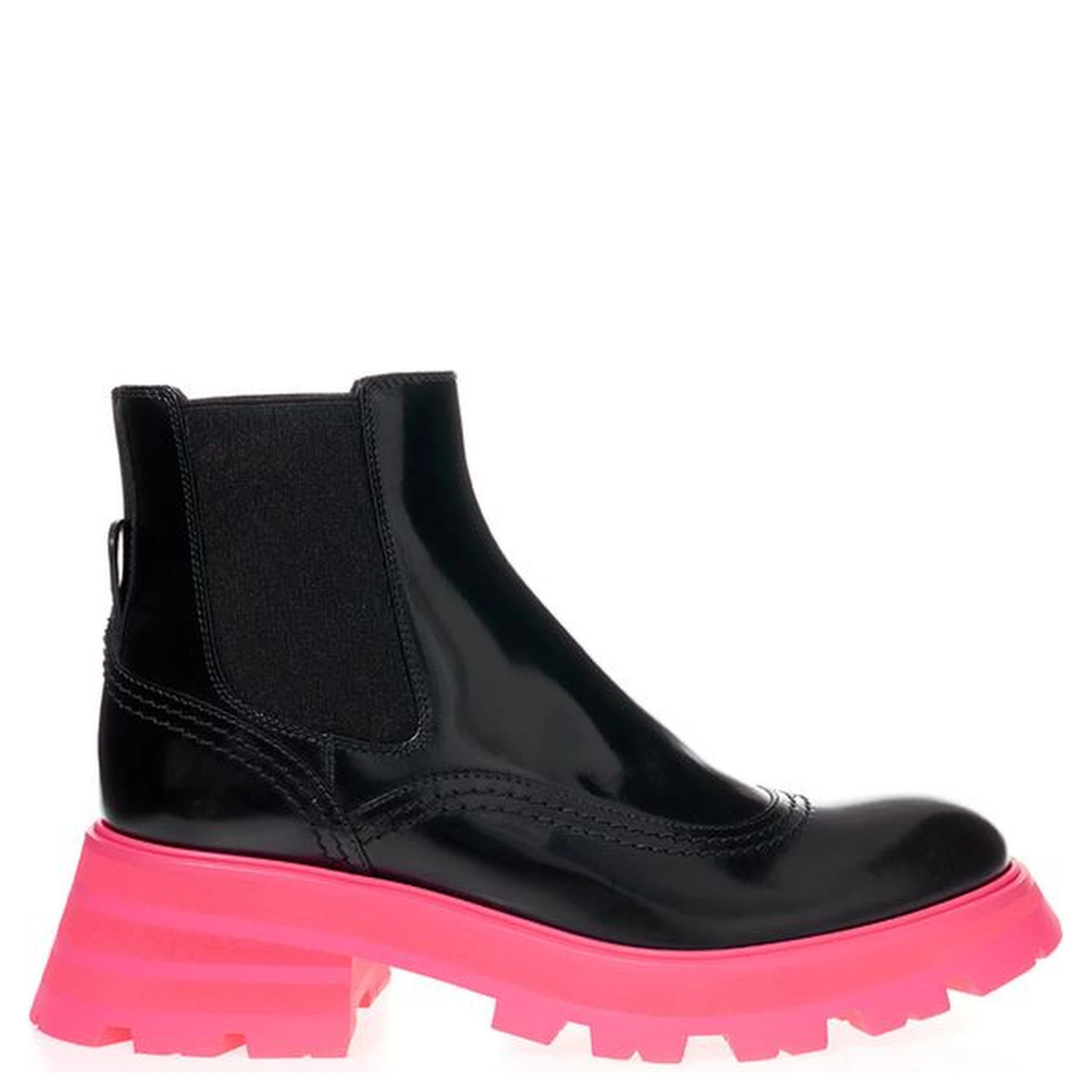 Elegant Black Leather Boots In Nero
