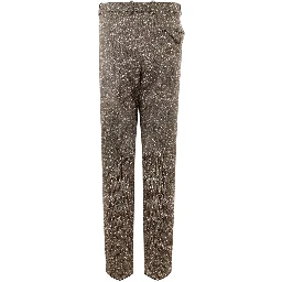Multicolor Viscose Casual Pants