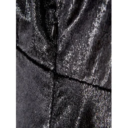 Black polyester cocktail women's dress.