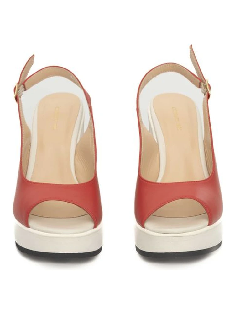Red Calfskin Sandal alternative