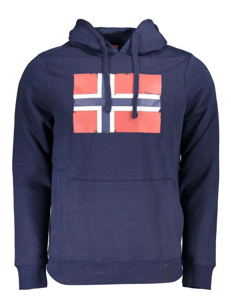 Blue Cotton Sweatshirt