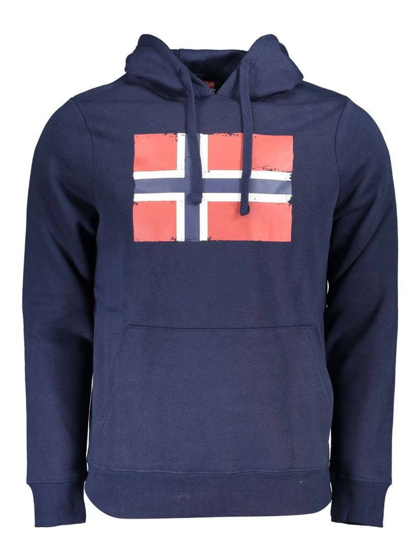 Blue Cotton Sweatshirt