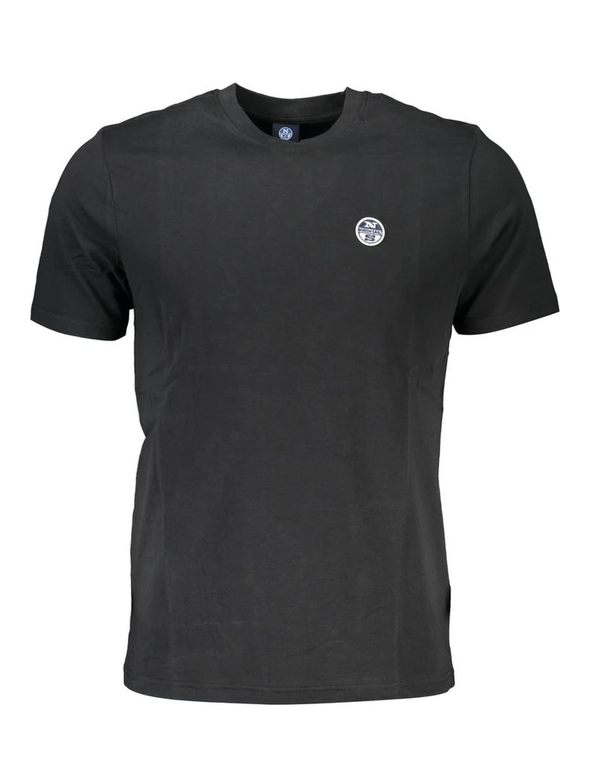 Black Cotton T-Shirt