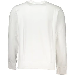 White Cotton Sweatshirt