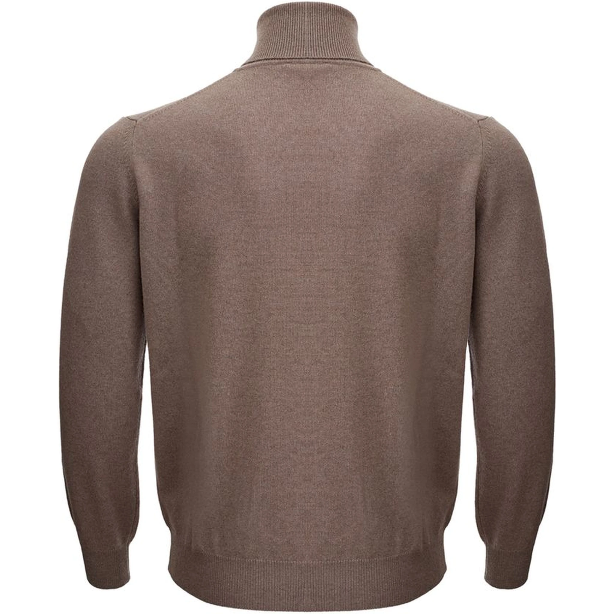 Brown Wool Turtleneck