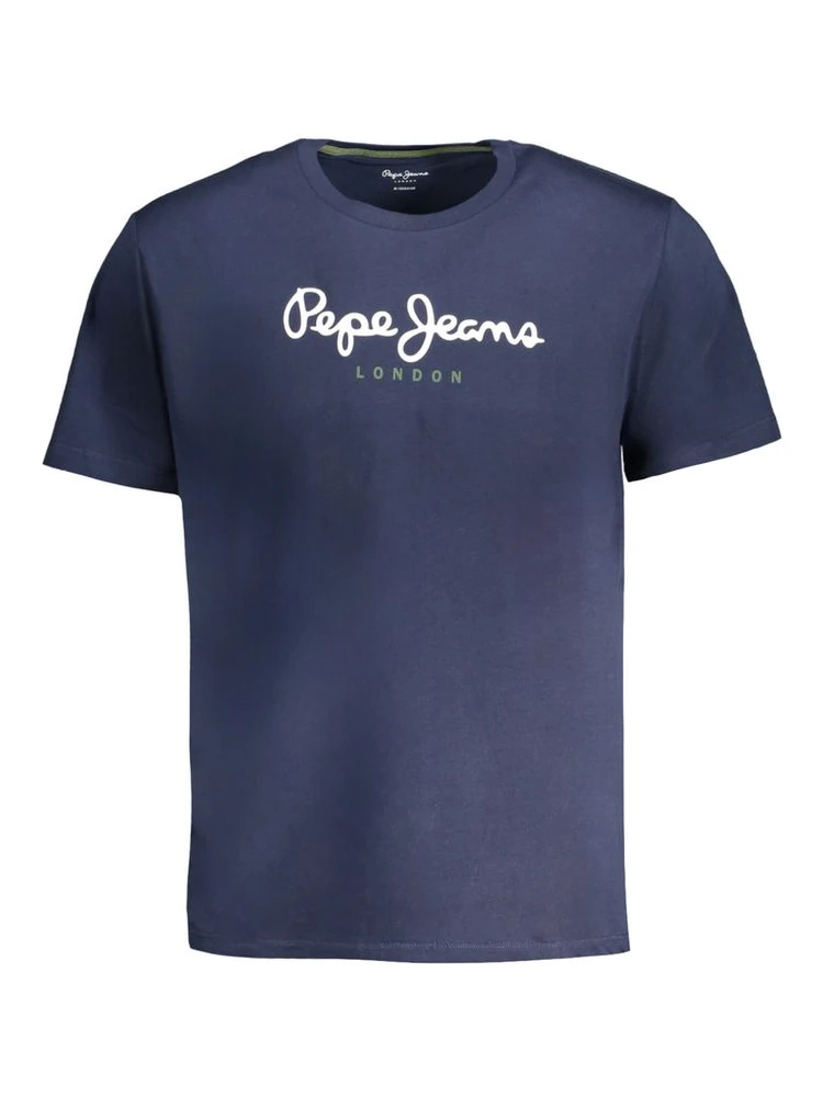 Blue Cotton T-Shirt