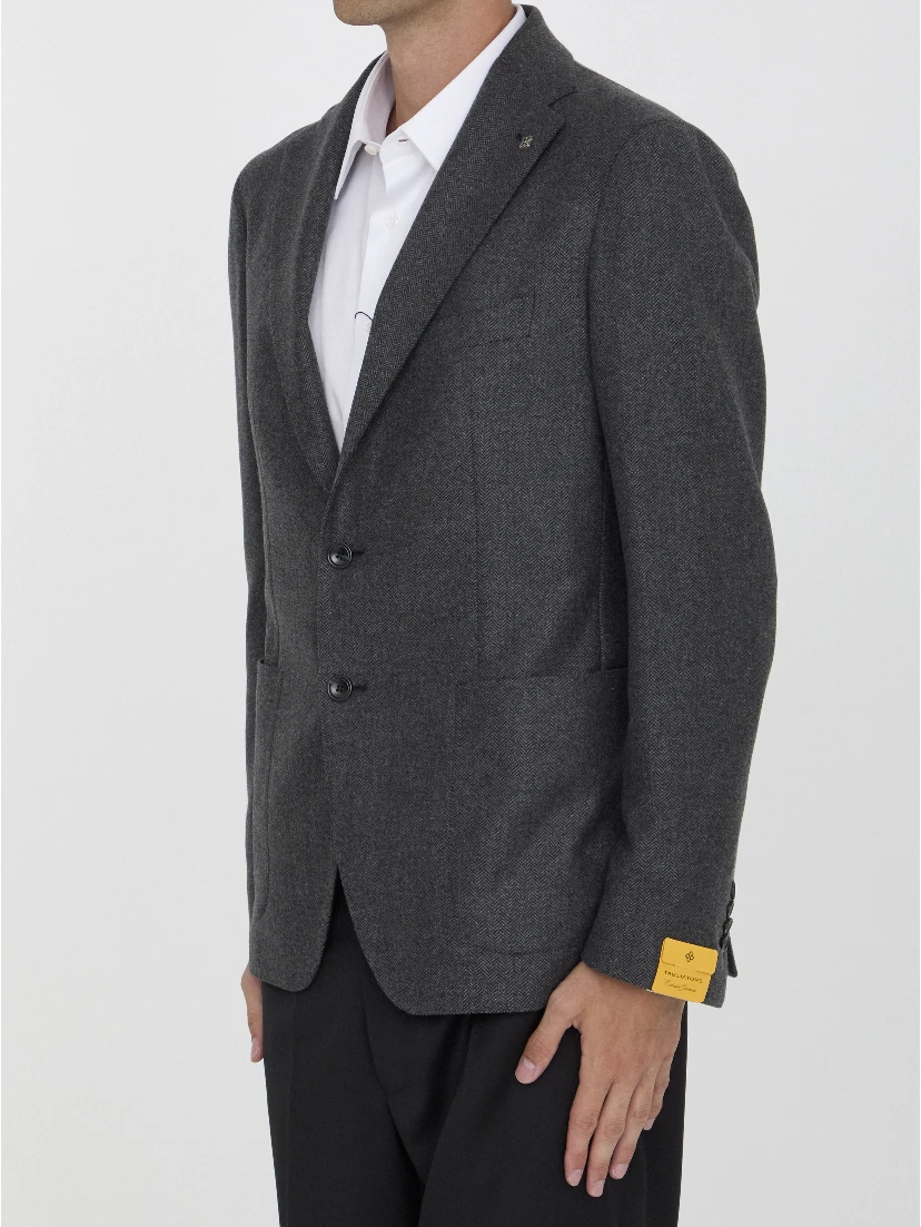 Wool and cashmere jacket