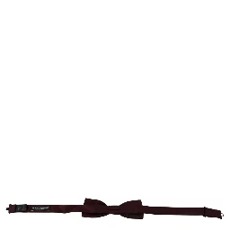 Bordeaux Silk Adjustable Neck Men Bow Tie