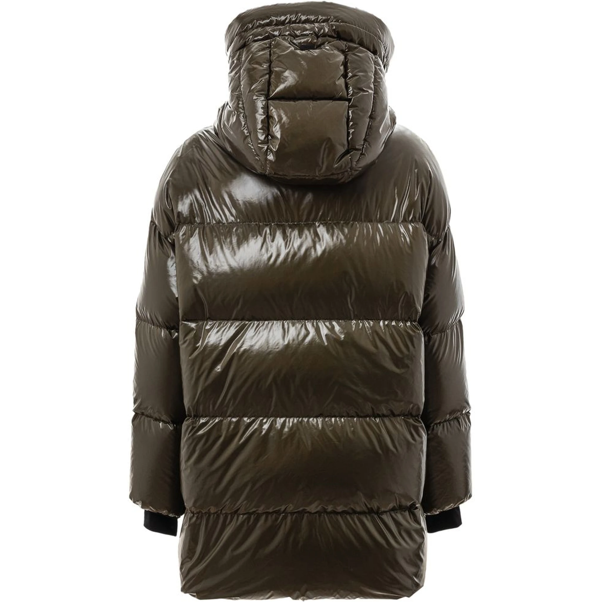 Green Polyamide Parka