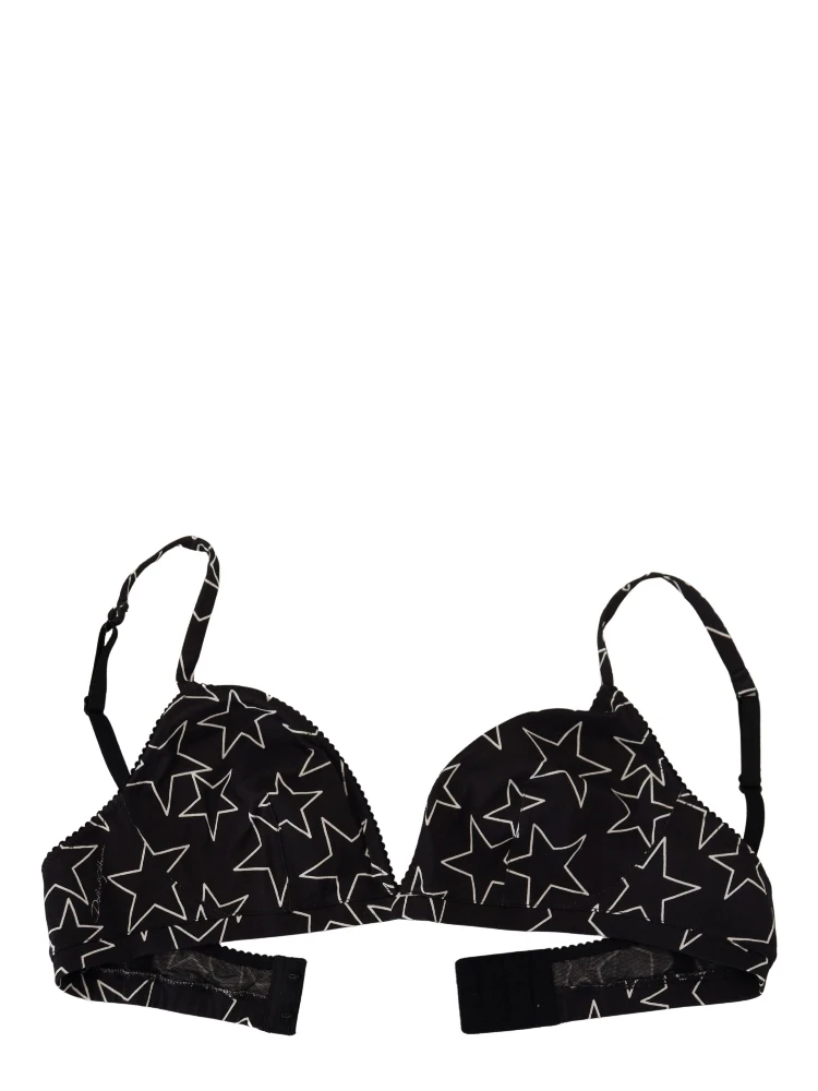 Black Millennials Star Non Wire Cotton Bra Underwear alternative
