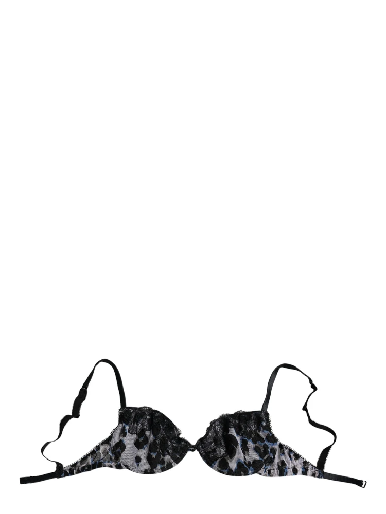 White Leopard Push Up Reggiseno Bra Underwear alternative