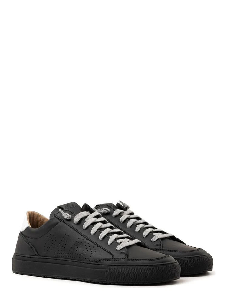 Black Leather Athletic Sneakers alternative