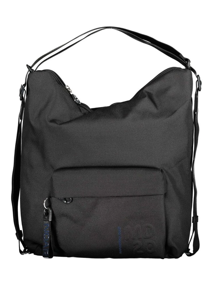 Black Polyester Shoulder bag