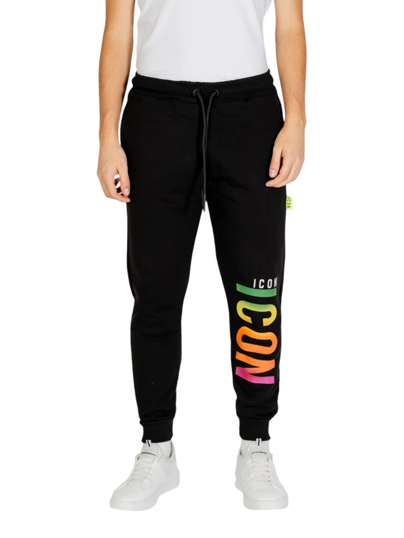 Black Cotton Joggers (Workout Pants)