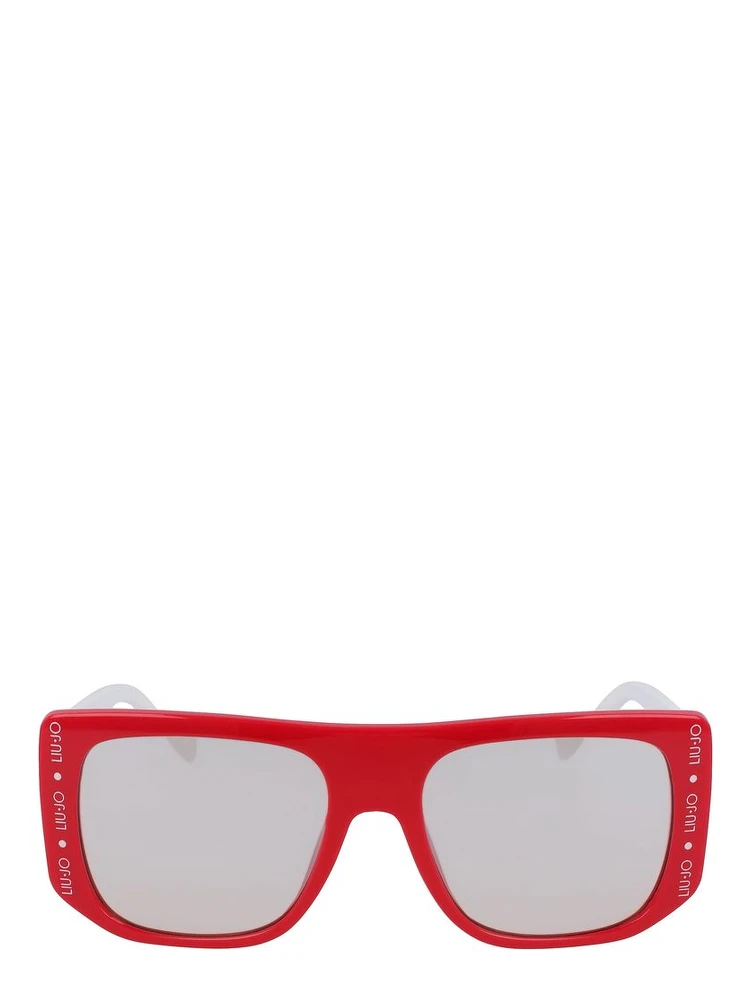 Fuchsia Injected Sunglasses