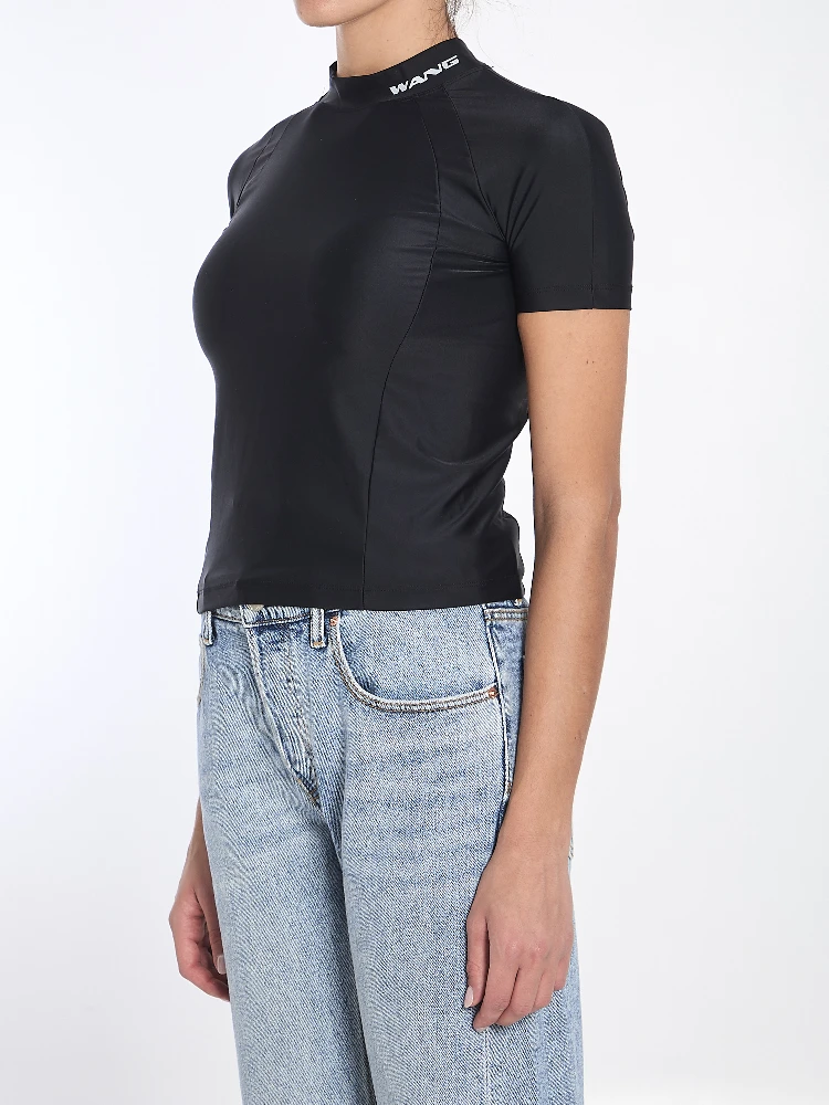 Rash guard t-shirt with logo alternative