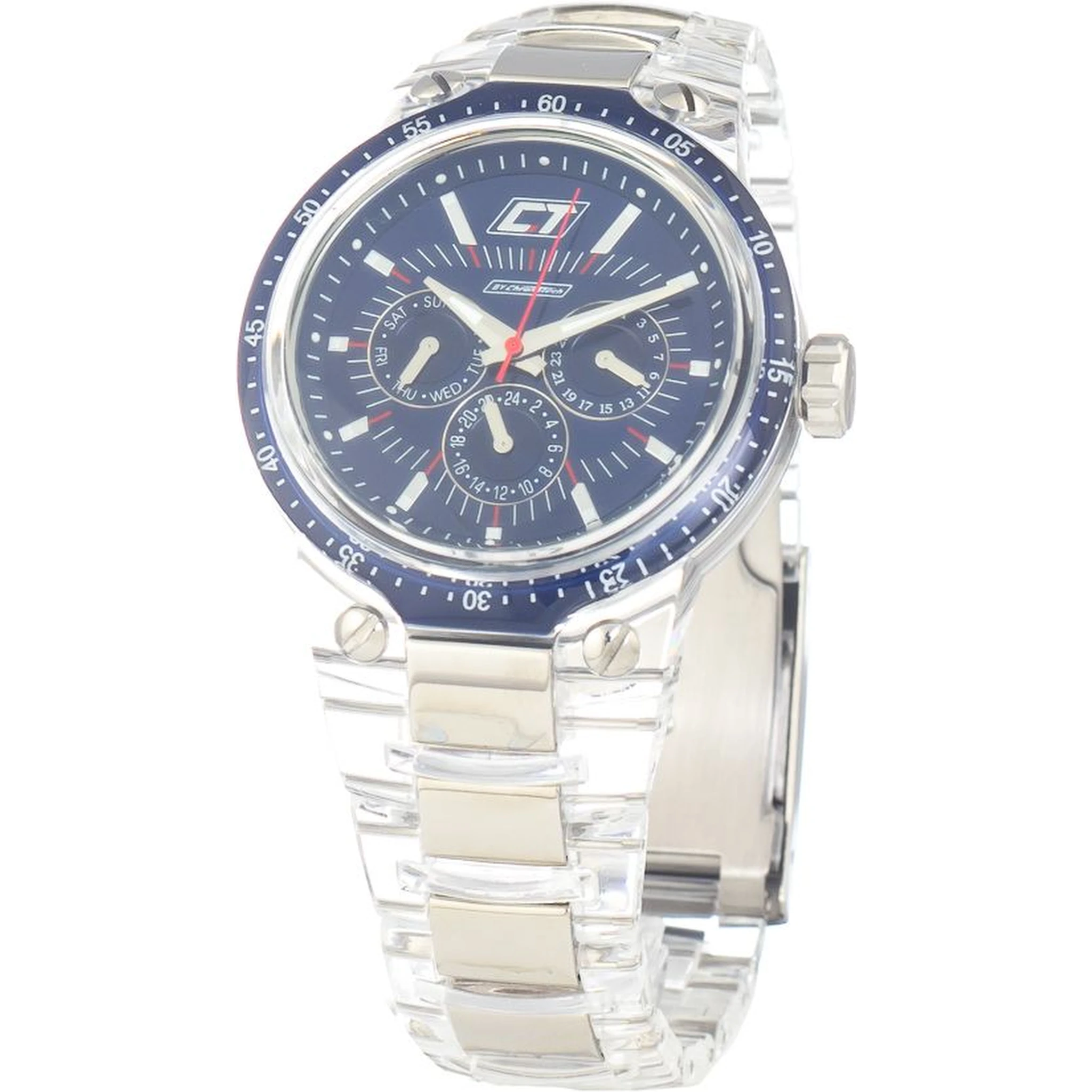 Transparent Polycarbonate Dress Watch