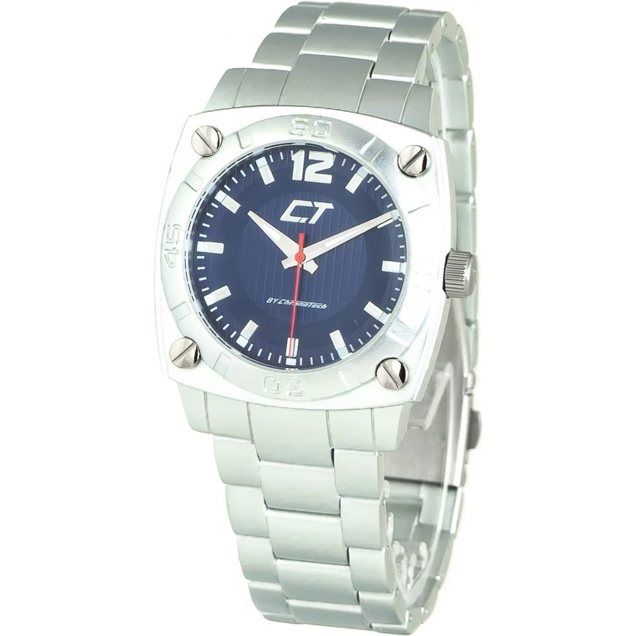 Silver Stainless Steel Dress Watch