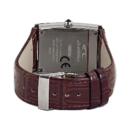 Brown Leather Dress Watch