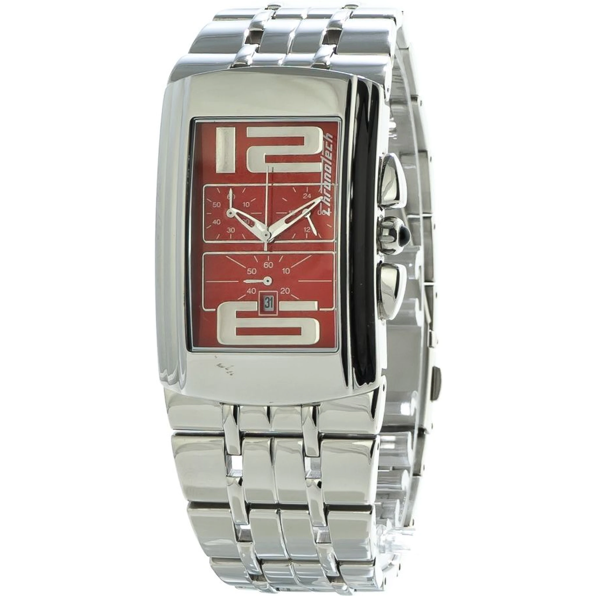 Silver Stainless Steel Dress Watch