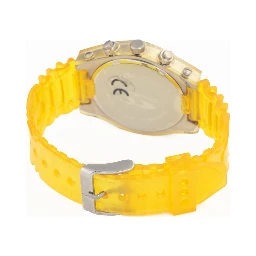 Yellow Rubber Sport Watch