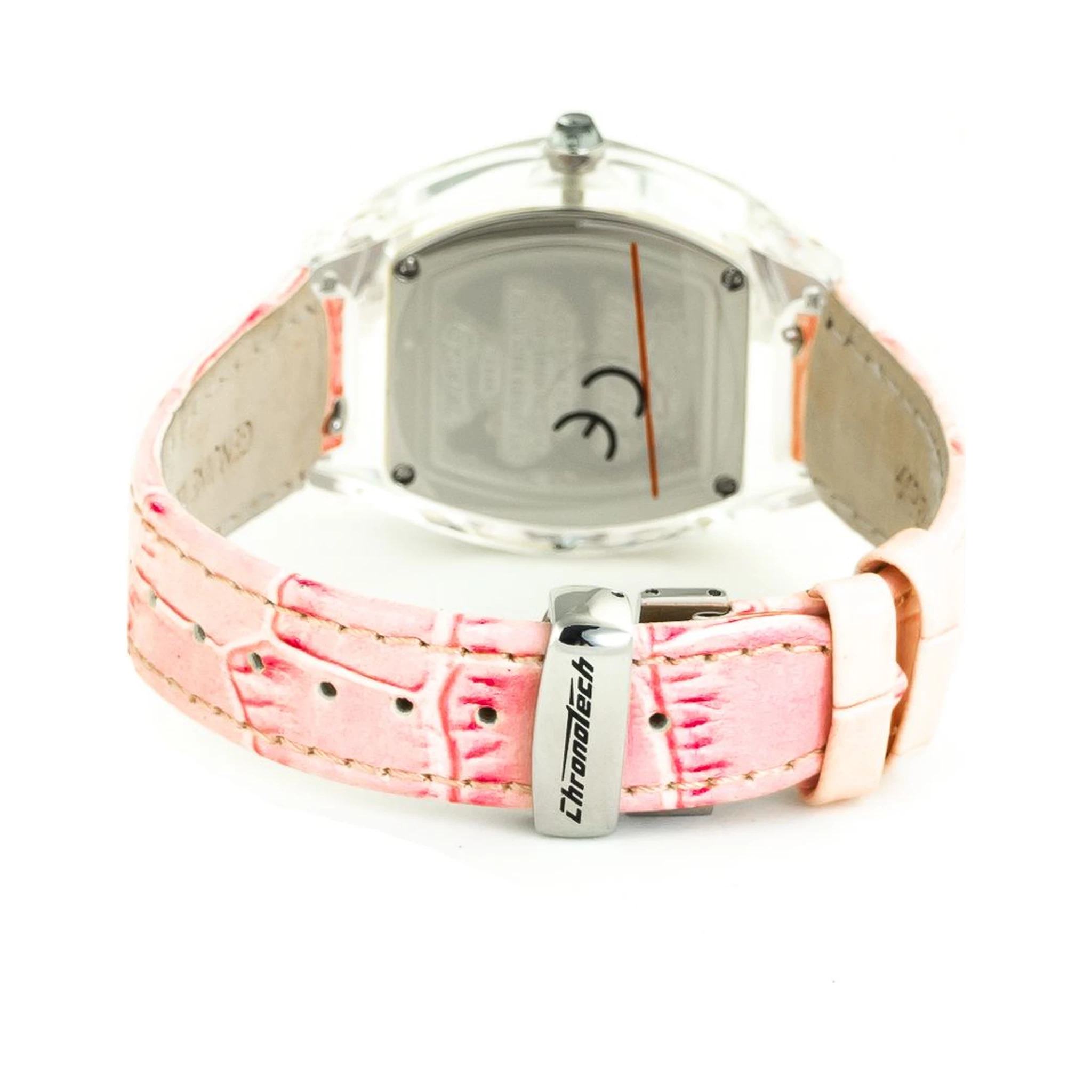 Multicolor Leather Dress Watch