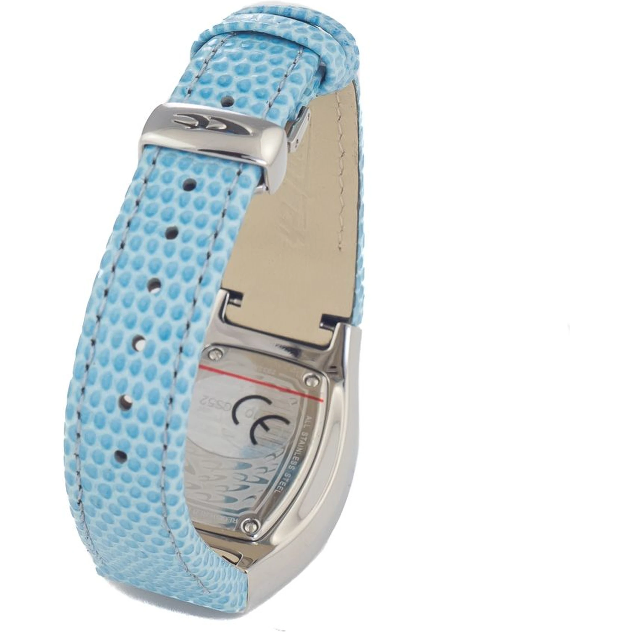 Blue Leather Bracelet Watch