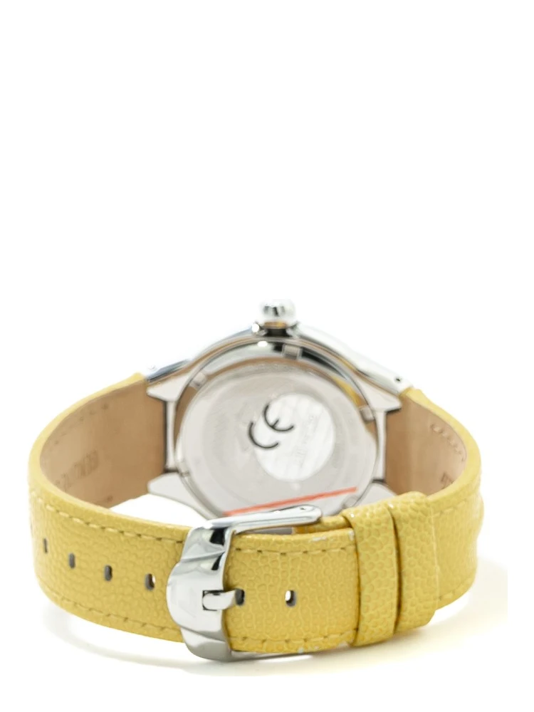 Yellow Leather Dress Watch alternative