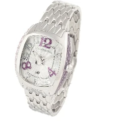 Silver Stainless Steel Dress Watch