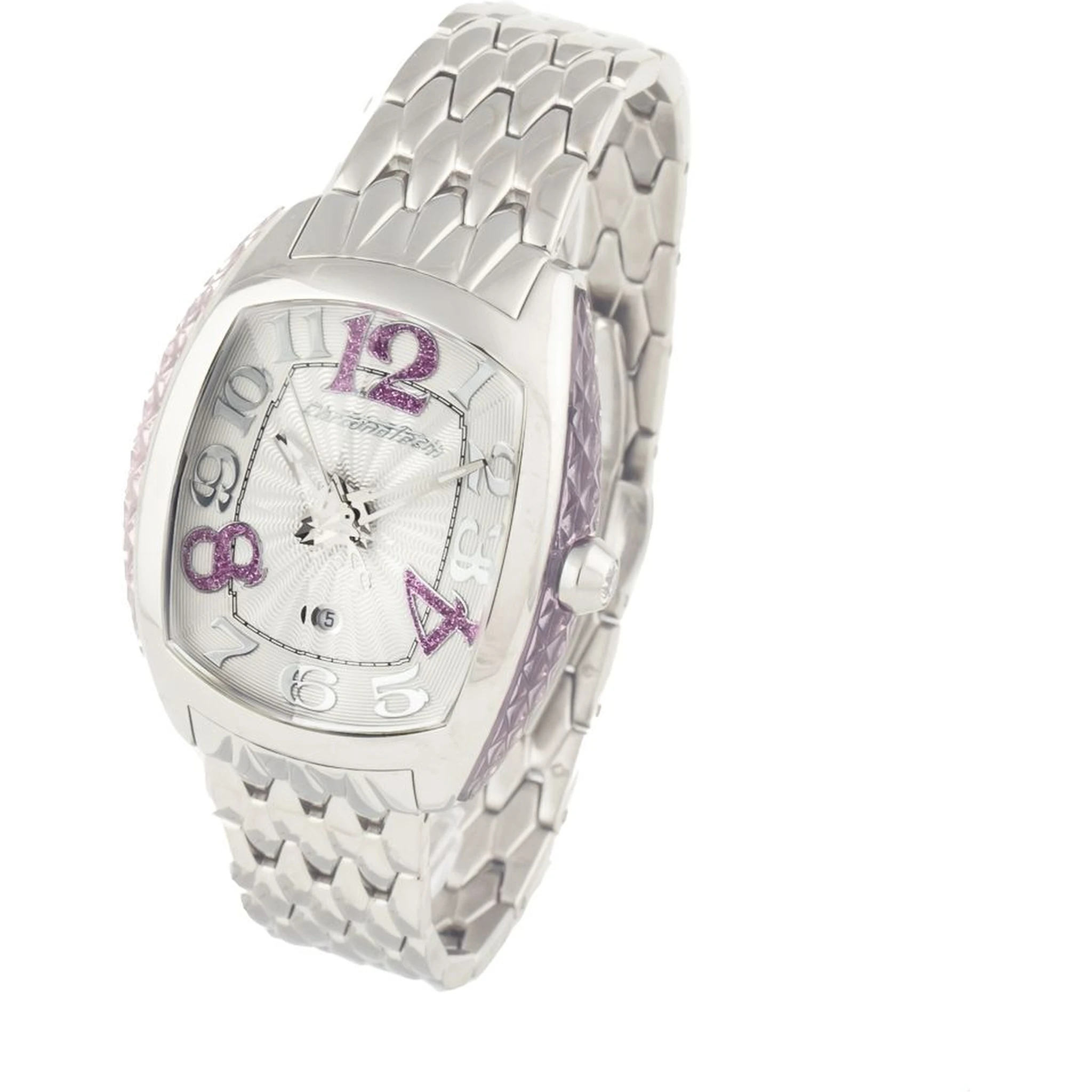 Silver Stainless Steel Dress Watch