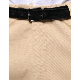 Beige HOUSTON Men Cropped Dress Pants
