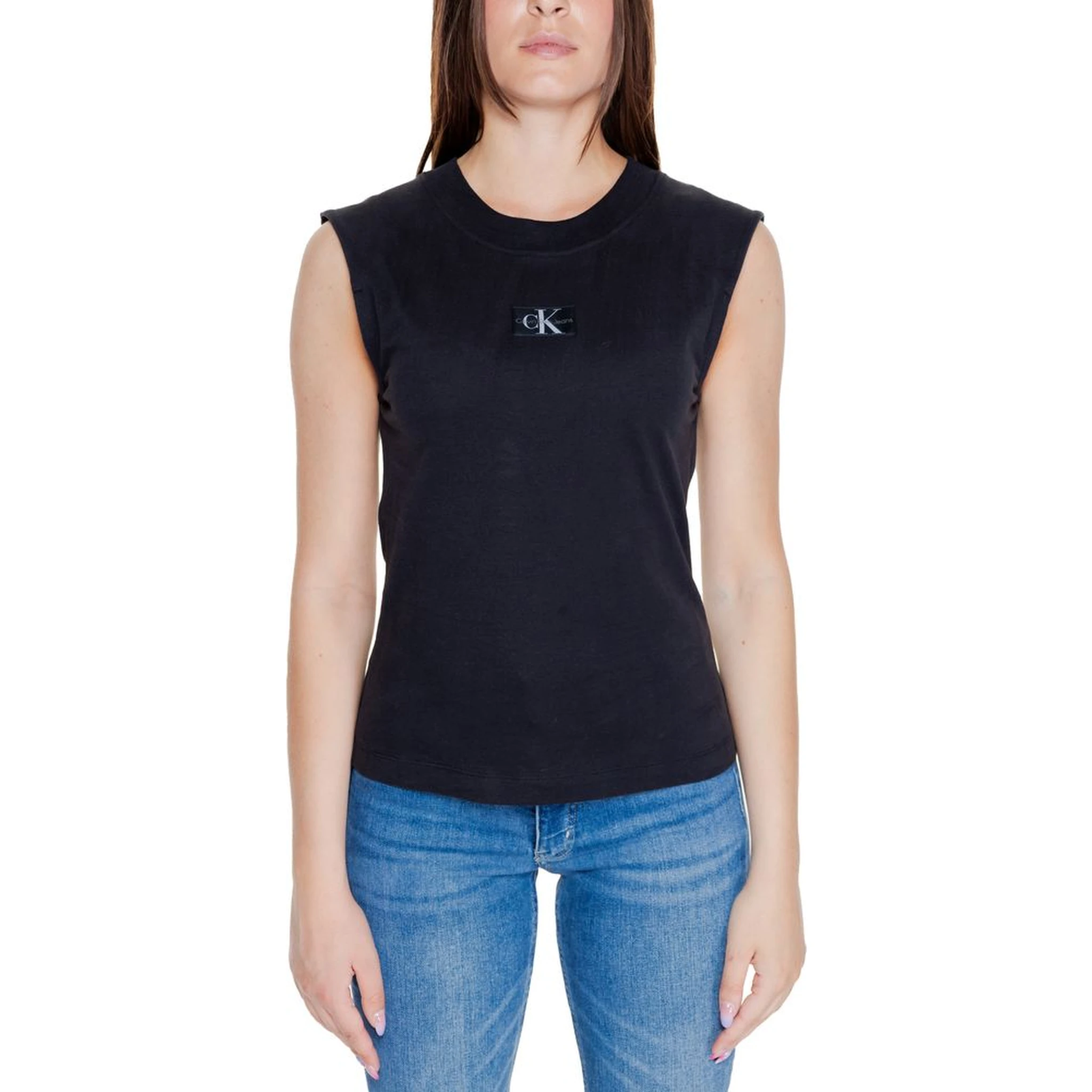 Relaxed Sleeveless T-shirt