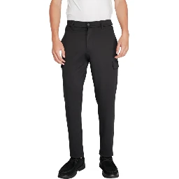 Black Recycled Polyester Joggers (Workout Pants)