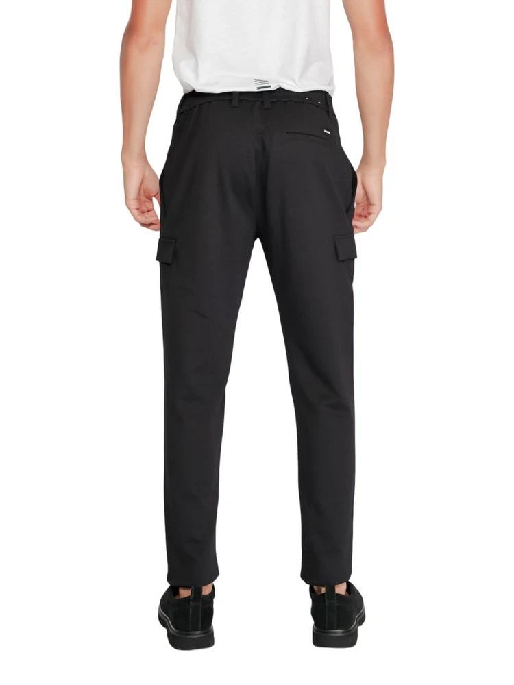 Black Recycled Polyester Joggers (Workout Pants) alternative