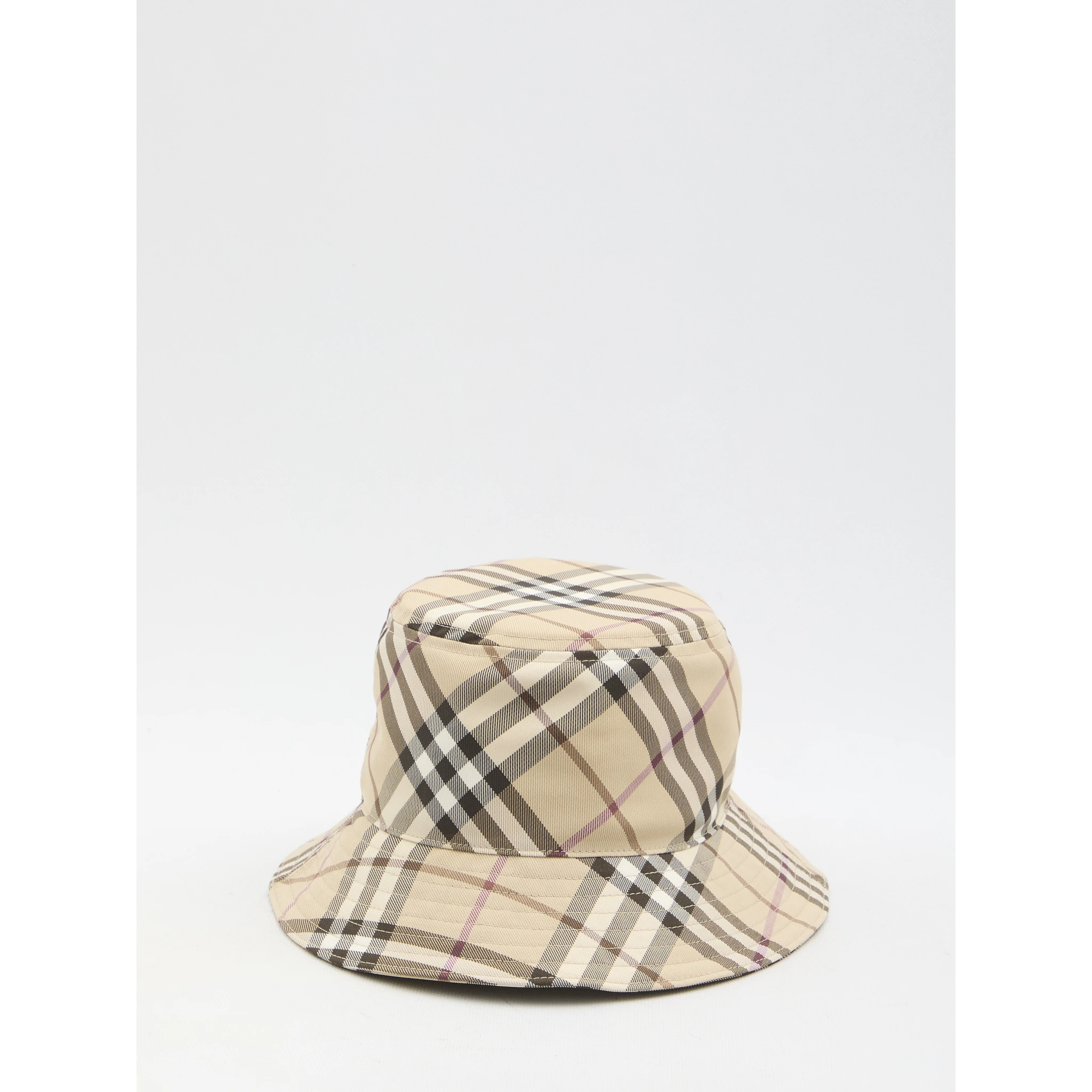 Check bucket hat