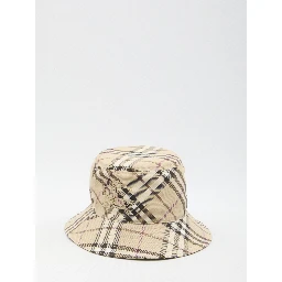 Check bucket hat