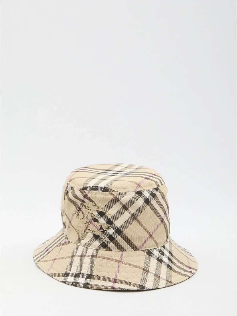 Check bucket hat