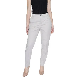 Beige Cotton Pant