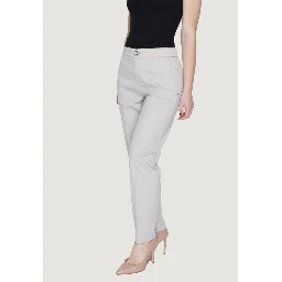 Beige Cotton Pant
