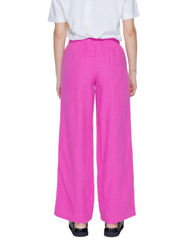 Pink Linen Casual Pants alternative