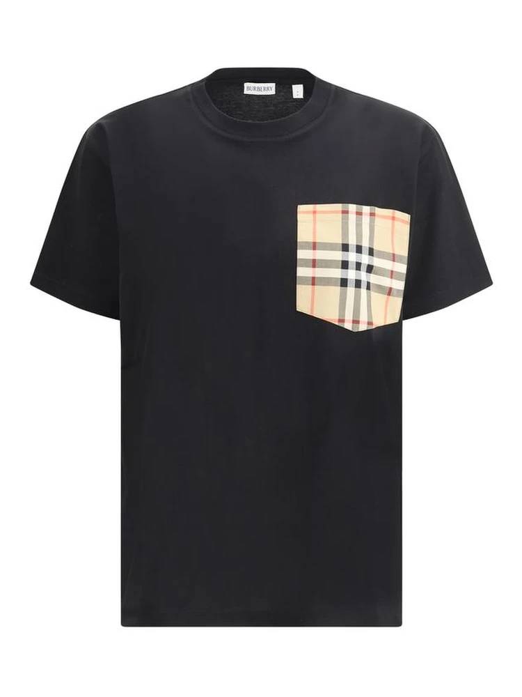 Black Cotton T-Shirt