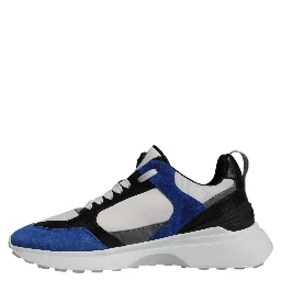 Multicolor Canvas Quad Fabric Medusa Low Top Sneakers Shoes